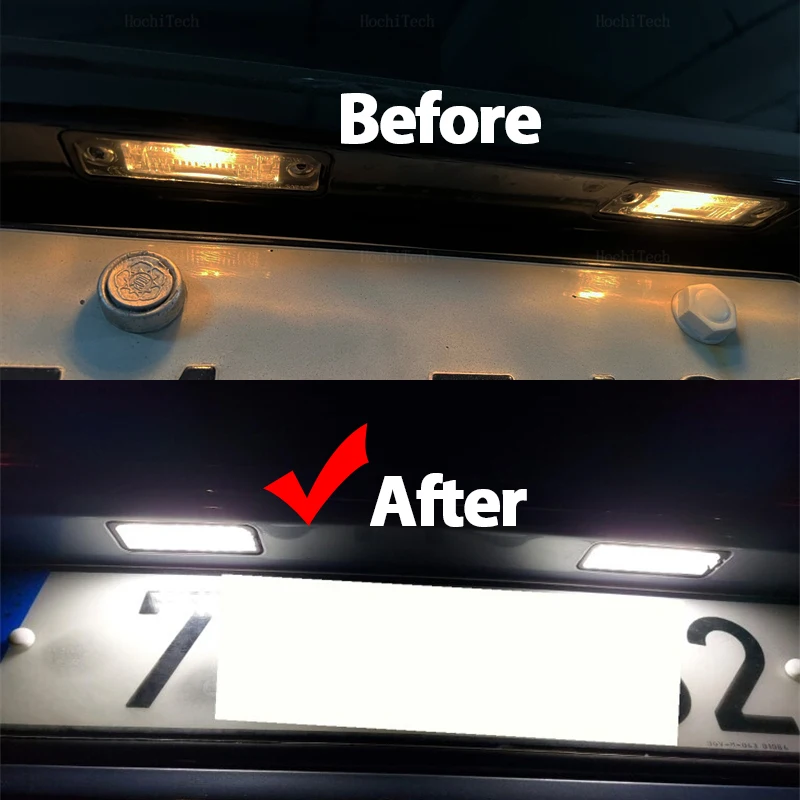 1pc 12V Car LED License Plate  - đánh giá và giá Golf Equipment And Accessories