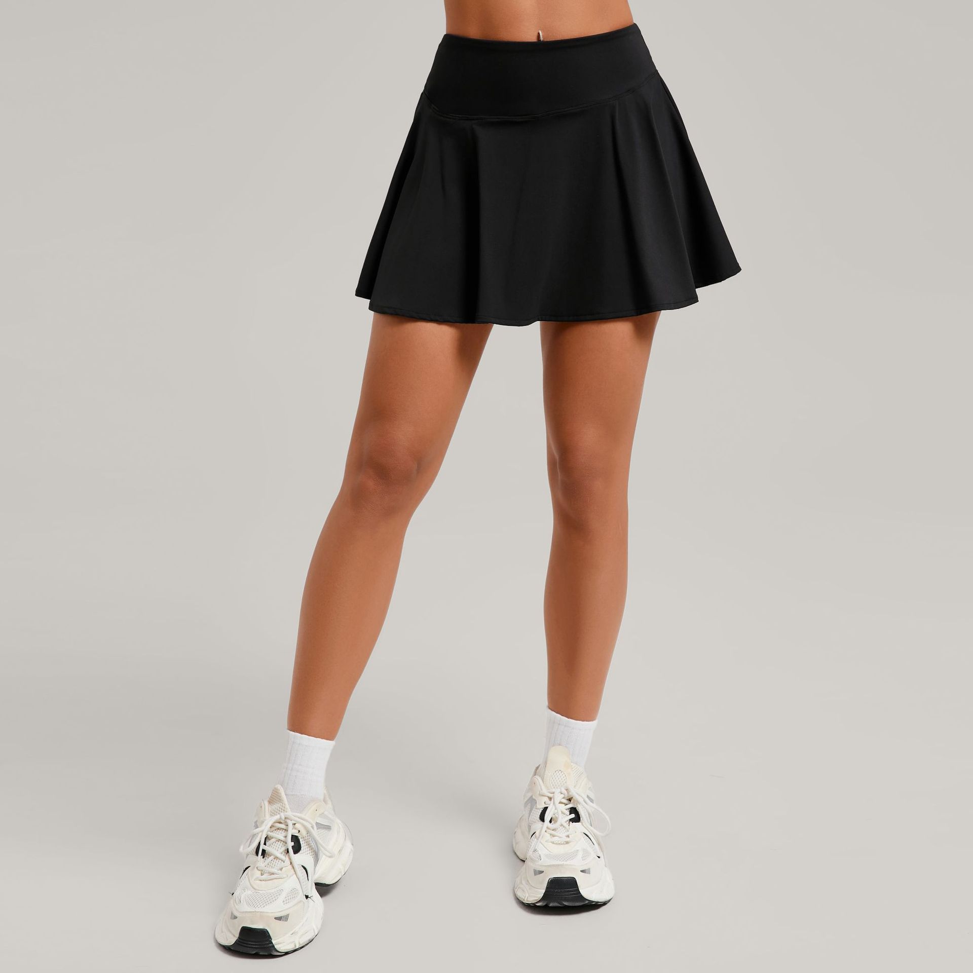 High Waisted Tennis Mini Skirt - đánh giá và giá Golf Equipment Logo