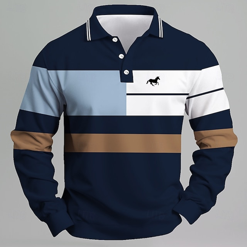 Men's Striped Printed Unicorn  - đánh giá và giá Golf Equipment Logo