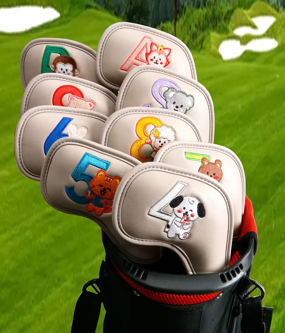 9Pcs Cute Cartoon Animal Golf  - đánh giá và giá Golf Equipment And Accessories