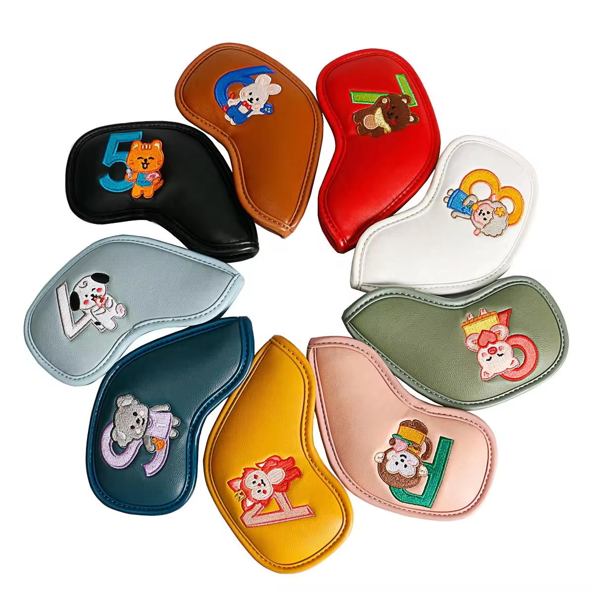 9Pcs Cute Cartoon Animal Golf  - đánh giá và giá Golf Equipment And Accessories